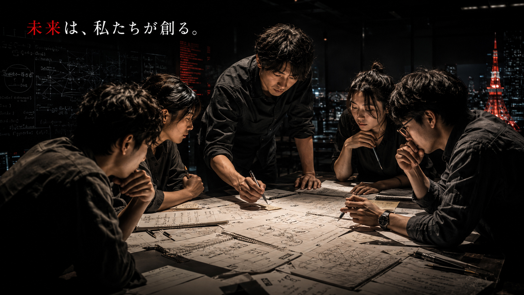 若い世代が創造する権利を守り未来を作る宣言を象徴する画像